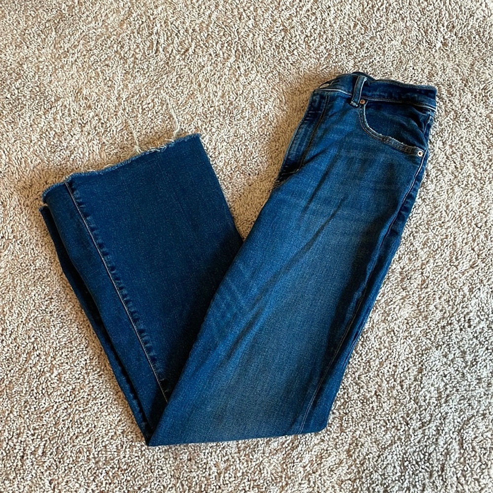 A&F Ultra High Rise Flare